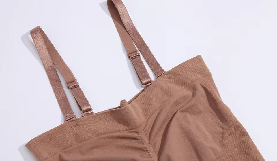 New High Quality Tummy Control Butt Lifter Seamless Body Shaper Soft Bodysuit Removable Strap Shapewear Bodysuits for Women 3029