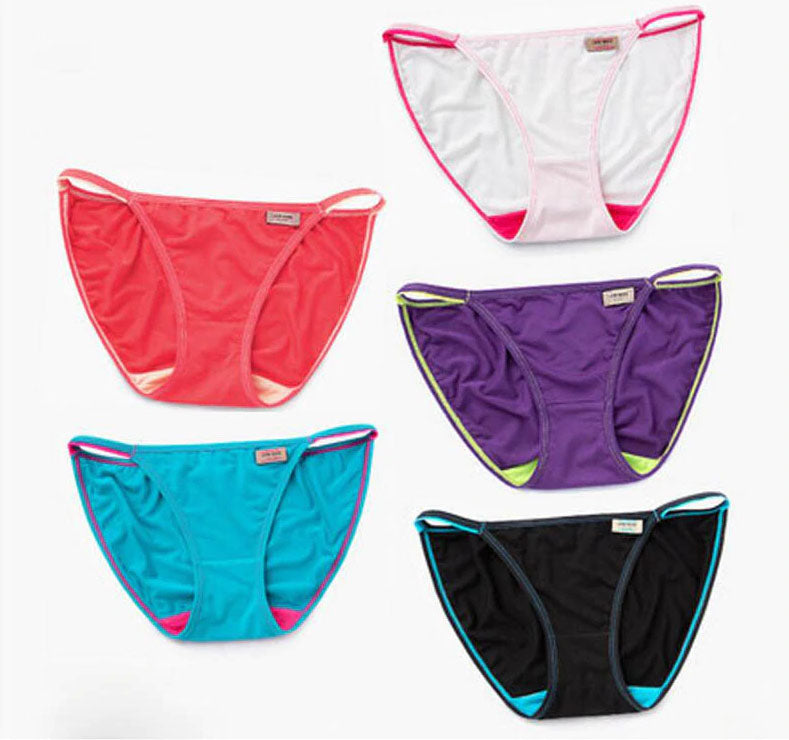 3 Piece Low-Rise G Gtring Seamless Lady Girl Thong-166