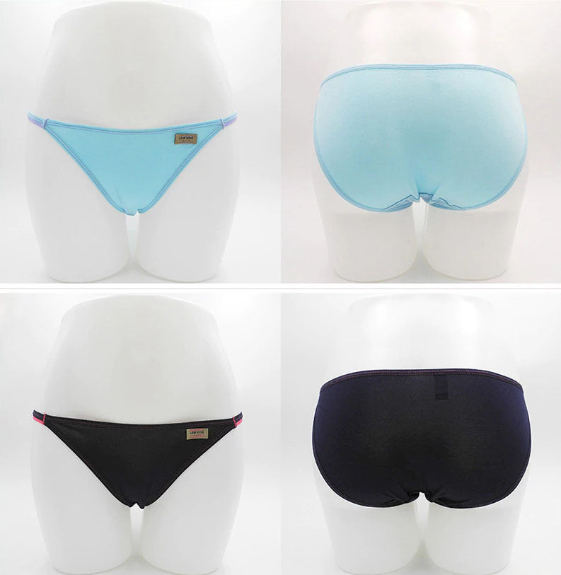 3 Piece Low-Rise G Gtring Seamless Lady Girl Thong-166