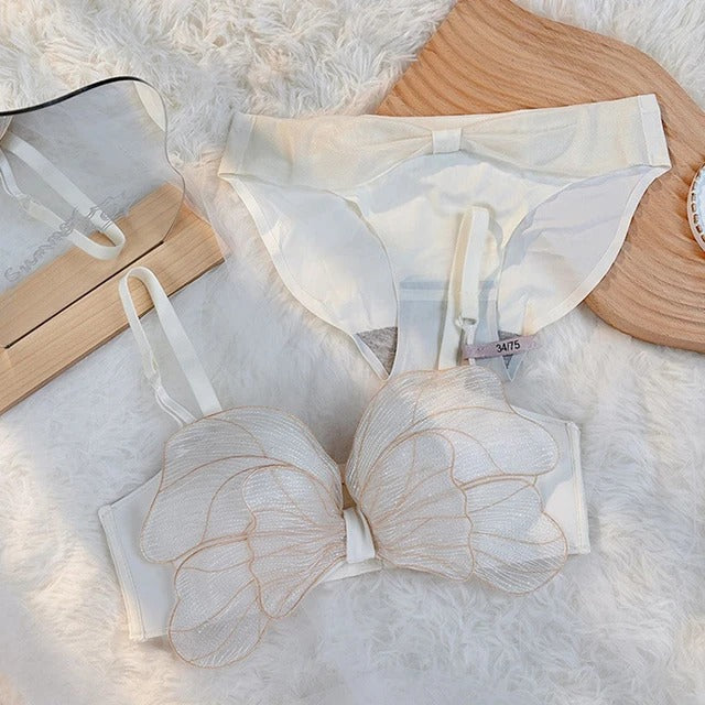 Shezaib High quality bra lace bra women bra 3\4 cup bra gather bra seamless bra push up bra AB CUP