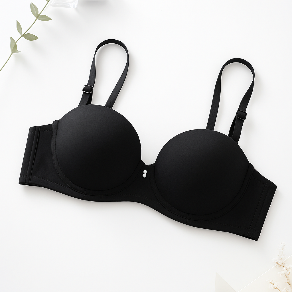 Neww Arrival Silk Wired Padded Bra – Adjustable Straps Everyday Support Bra 888