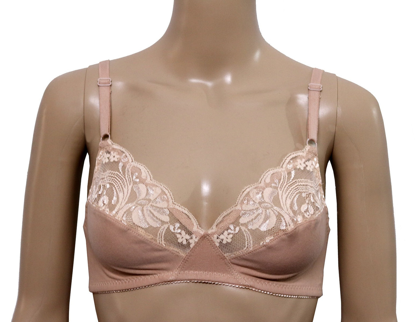Flourish Wild Gentle-001 Non Padded & Non-Wired Cotton Full Cover Bra.