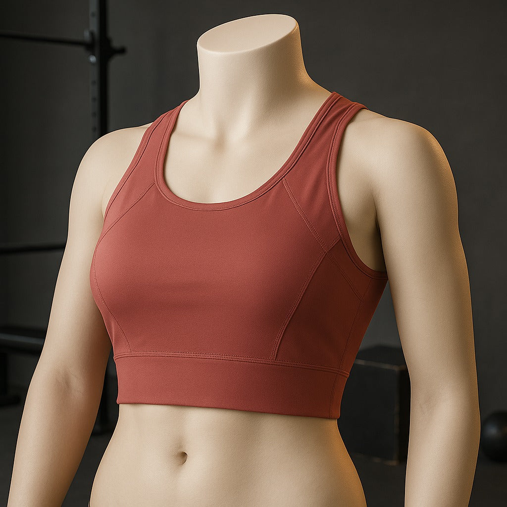 Shezaib Undergarments Seamless Sports Bra Comfort Fit for Everyday & Gym Wear 8330