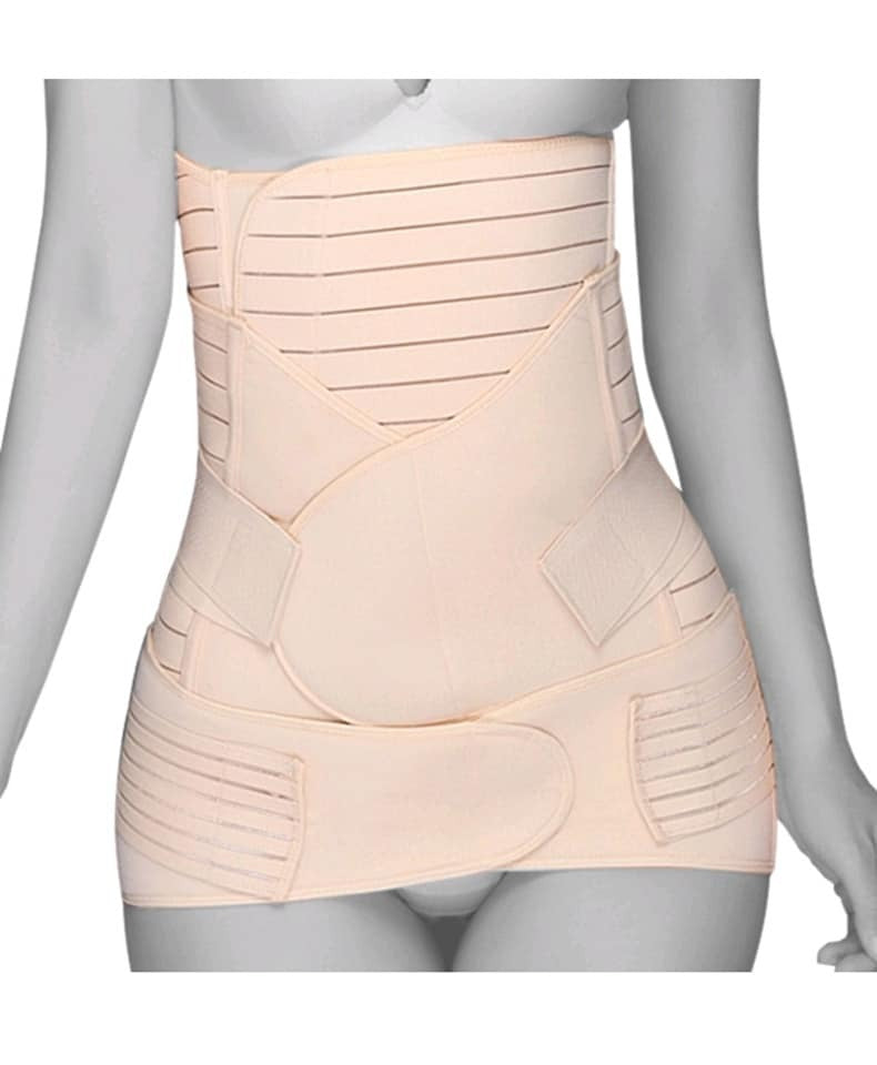3 in 1 Postpartum Belt After Delivery Support Recovery | Body Shaper Belt for Women for After Birth Postnatal C-section | Waist Pelvis Shapewear Wrap Postpartum Girdle 3830-16