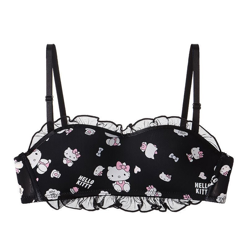 Shezaib Japanese Style New Hello Kitty Print Padded Bra for girls