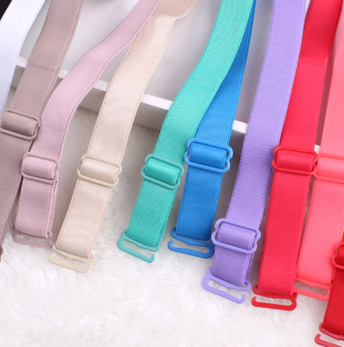 3 Pairs Cotton Adjustable Bra Straps