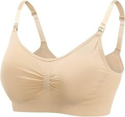 Shezaib Front Open Padded Seamless Maternity Nursing Bra – Cotton Comfort with Adjustable Straps & Back Hook 009