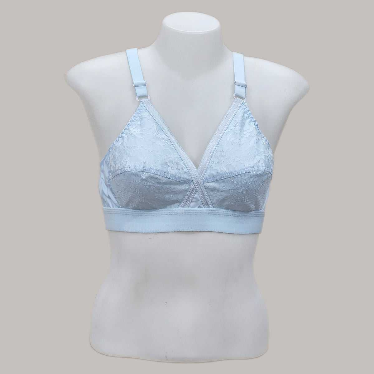 Shezaib Pack Of 4 Cross Design Women Ladies Girls Cotton Bra Blouse Brazier